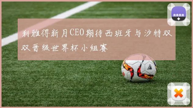 利雅得新月CEO期待西班牙与沙特双双晋级世界杯小组赛